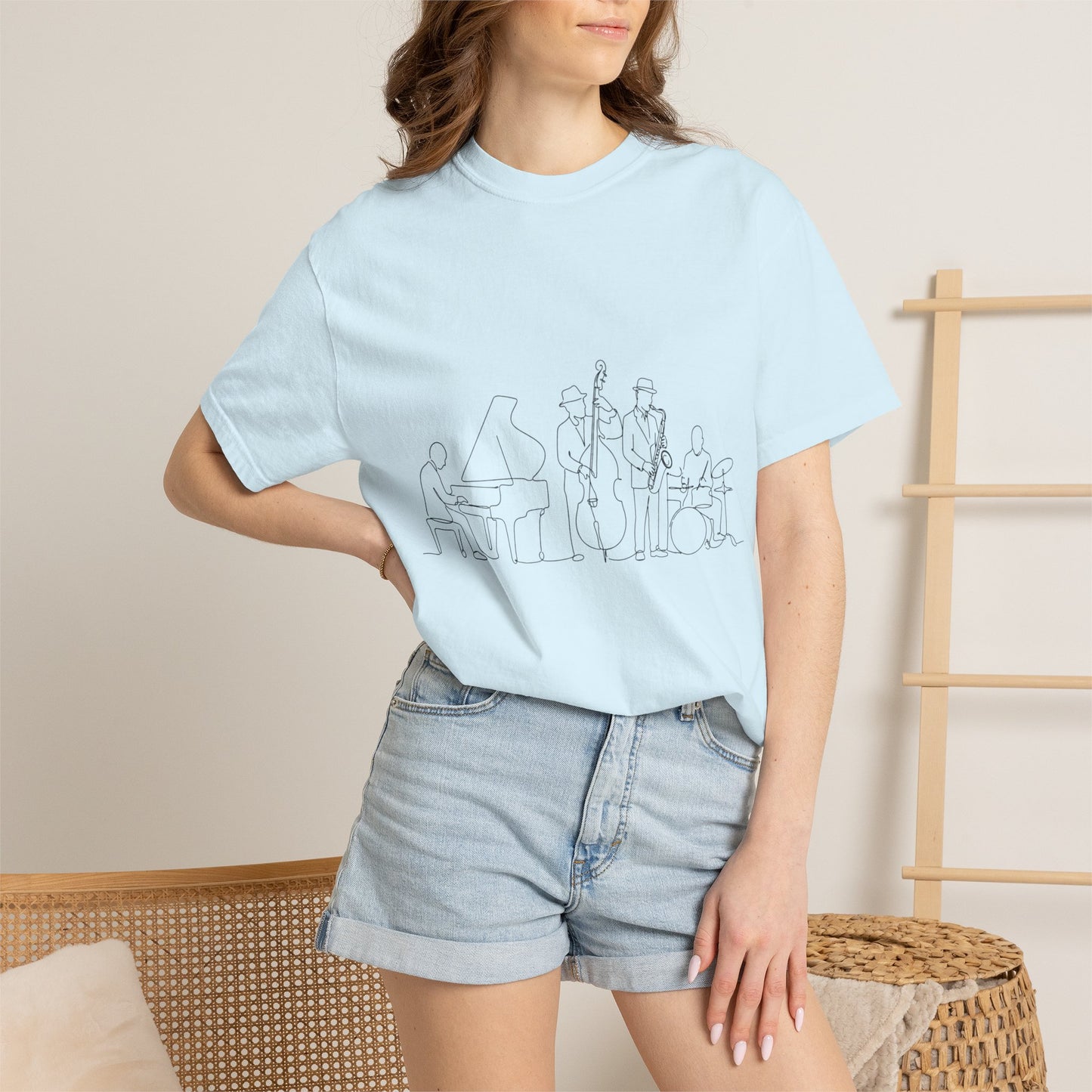 Jazz Quartet Minimalist T-Shirt