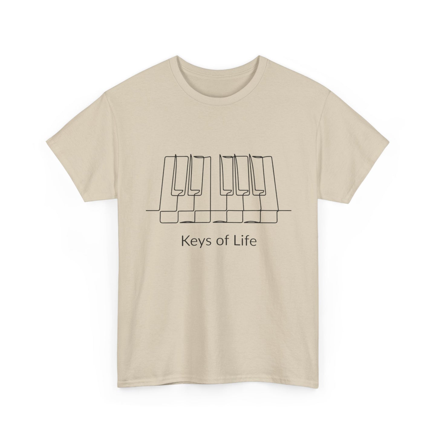 Piano 'Keys of Life' T-Shirt
