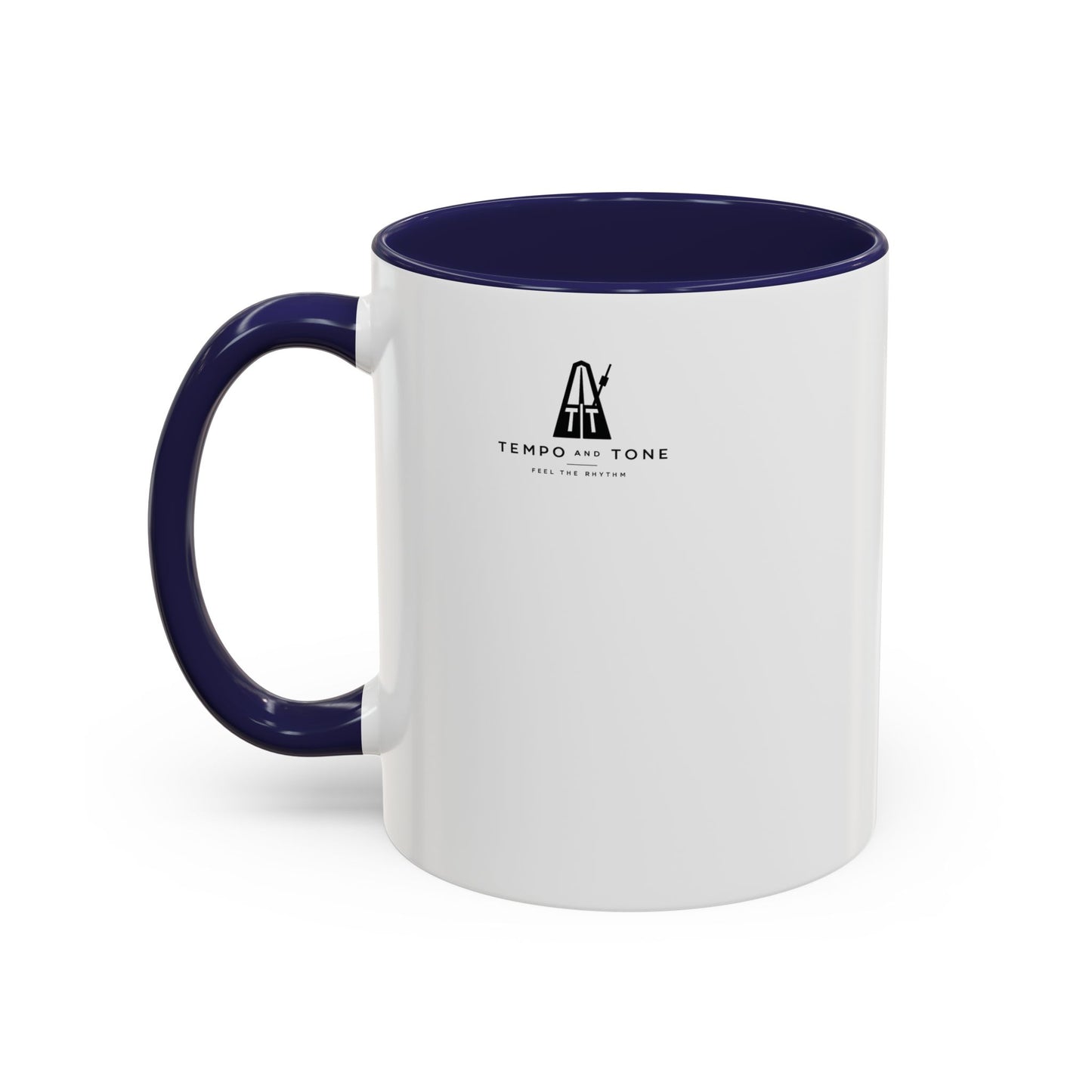 Jazz Night Accent Coffee Mug — "The city sleeps, the jazz plays..."