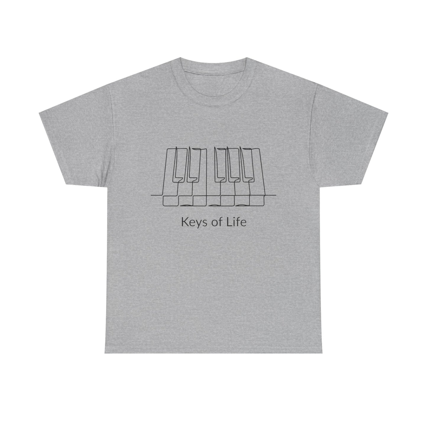 Piano 'Keys of Life' T-Shirt