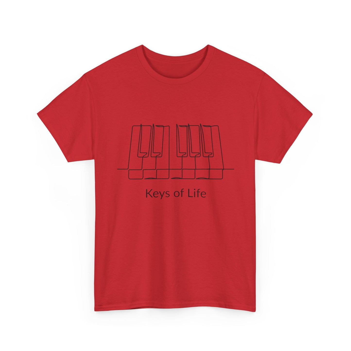Piano 'Keys of Life' T-Shirt