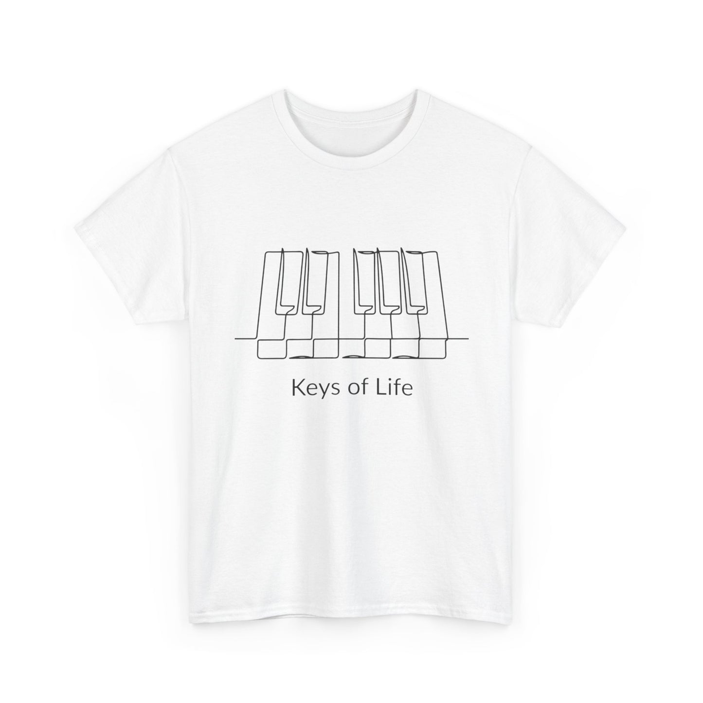Piano 'Keys of Life' T-Shirt