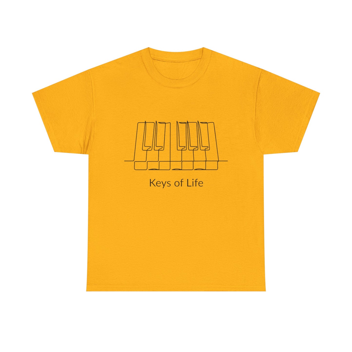 Piano 'Keys of Life' T-Shirt