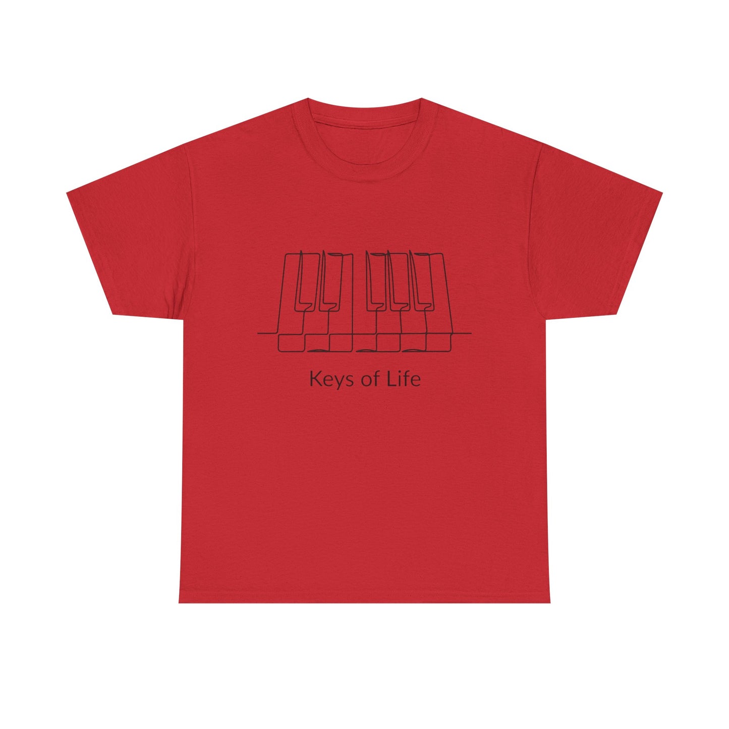 Piano 'Keys of Life' T-Shirt