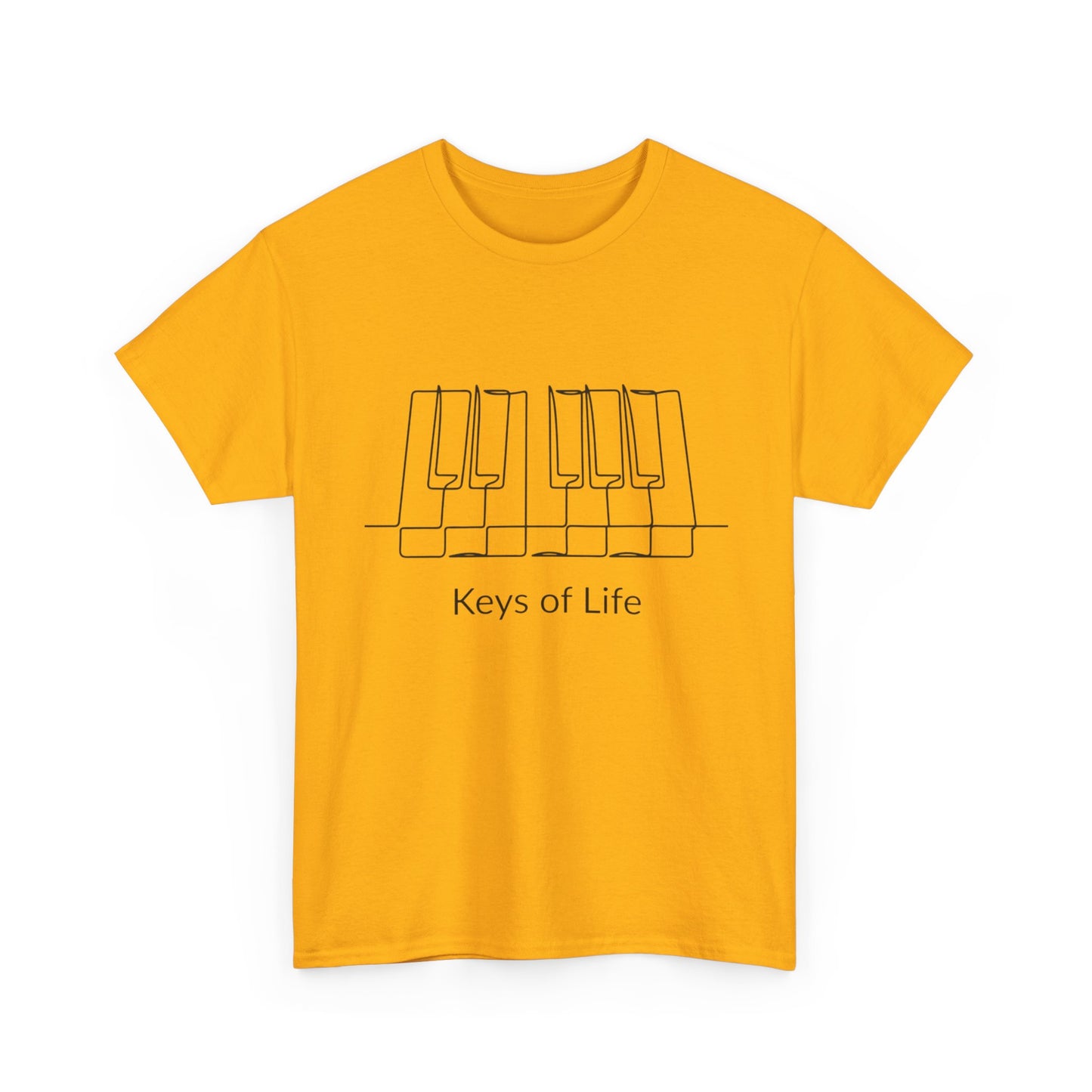 Piano 'Keys of Life' T-Shirt