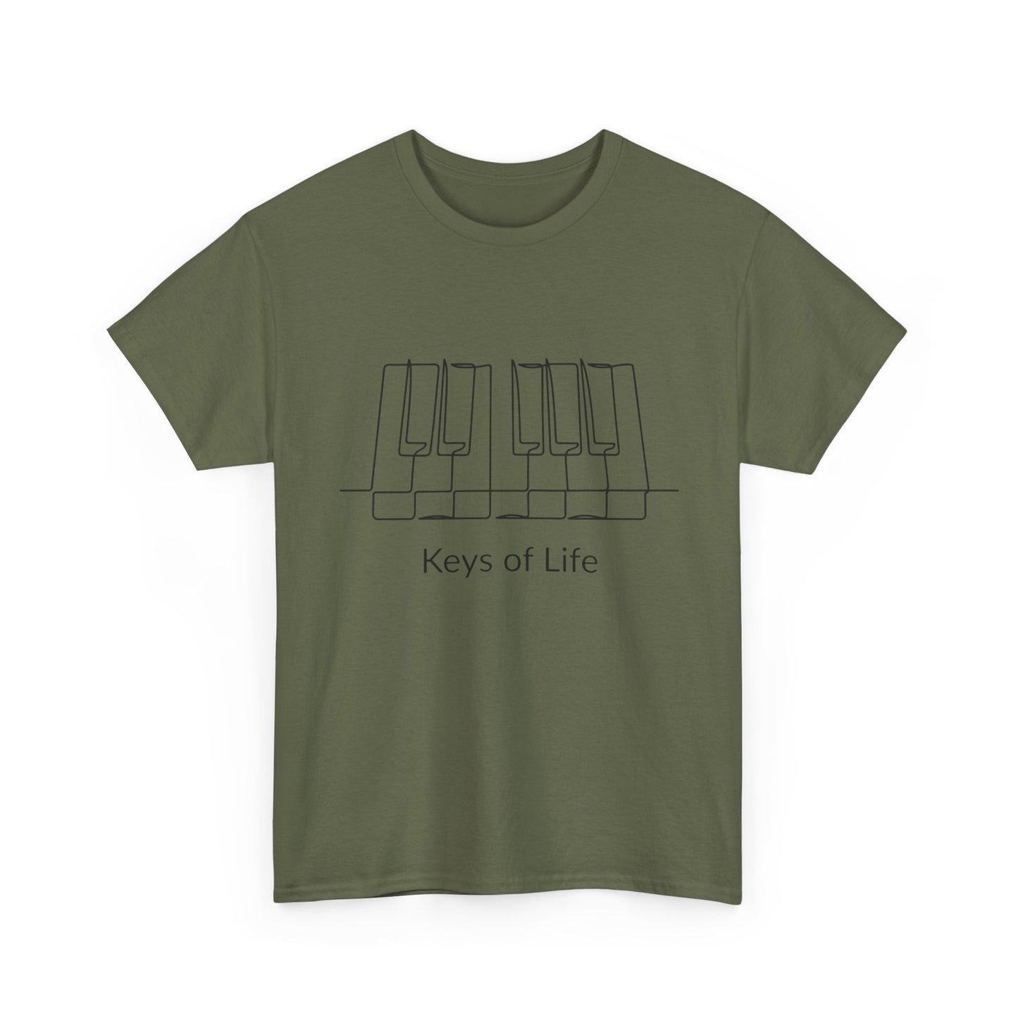 Piano 'Keys of Life' T-Shirt