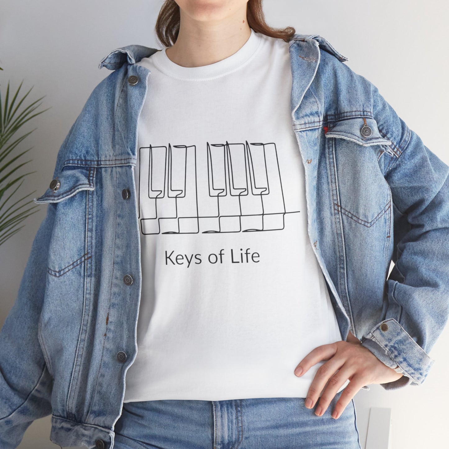 Piano 'Keys of Life' T-Shirt