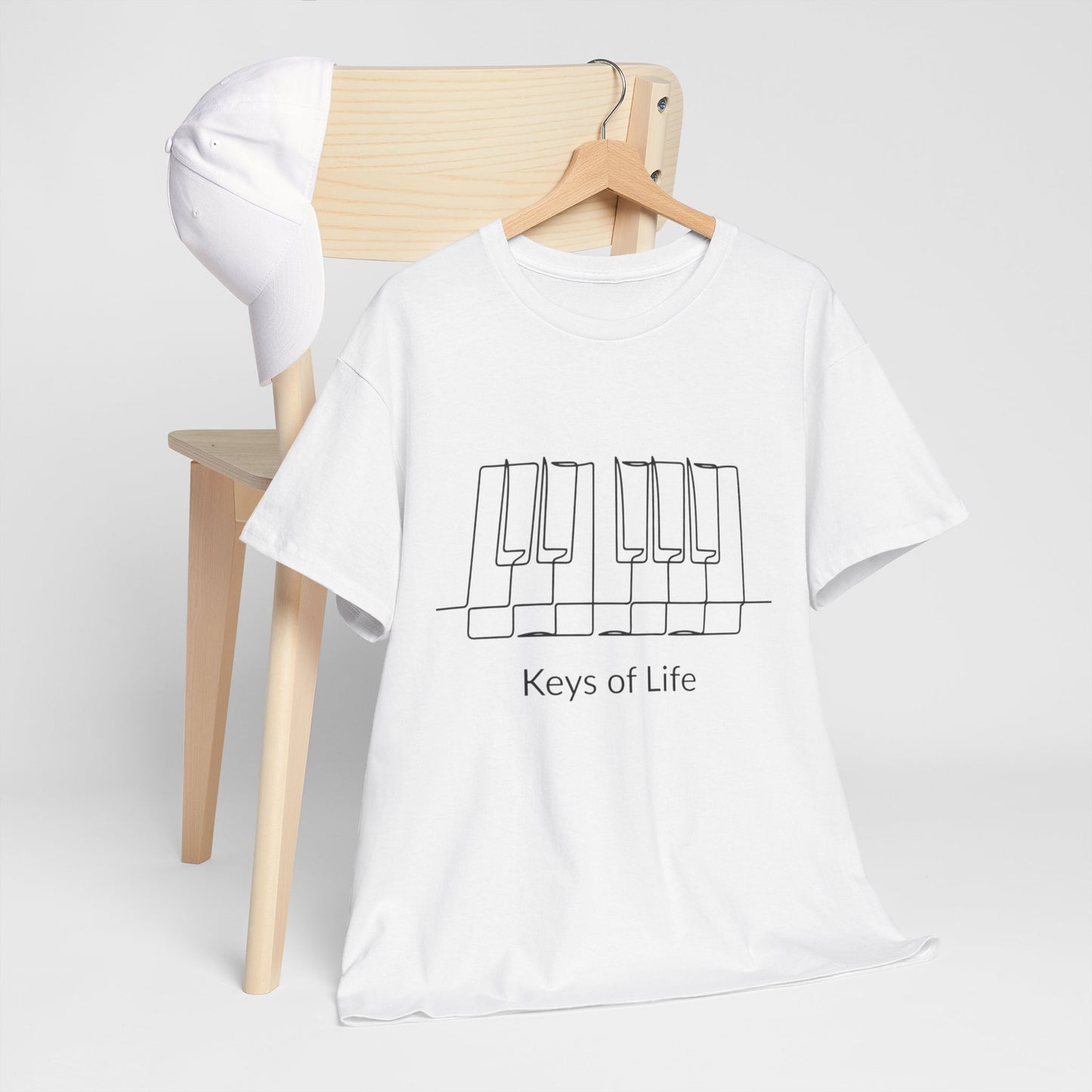 Piano 'Keys of Life' T-Shirt