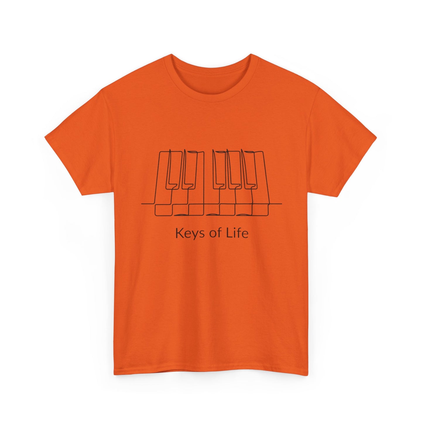Piano 'Keys of Life' T-Shirt