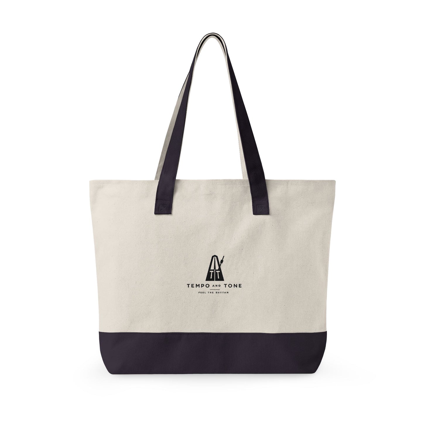 Music Teacher Appreciation Zippered Canvas Tote