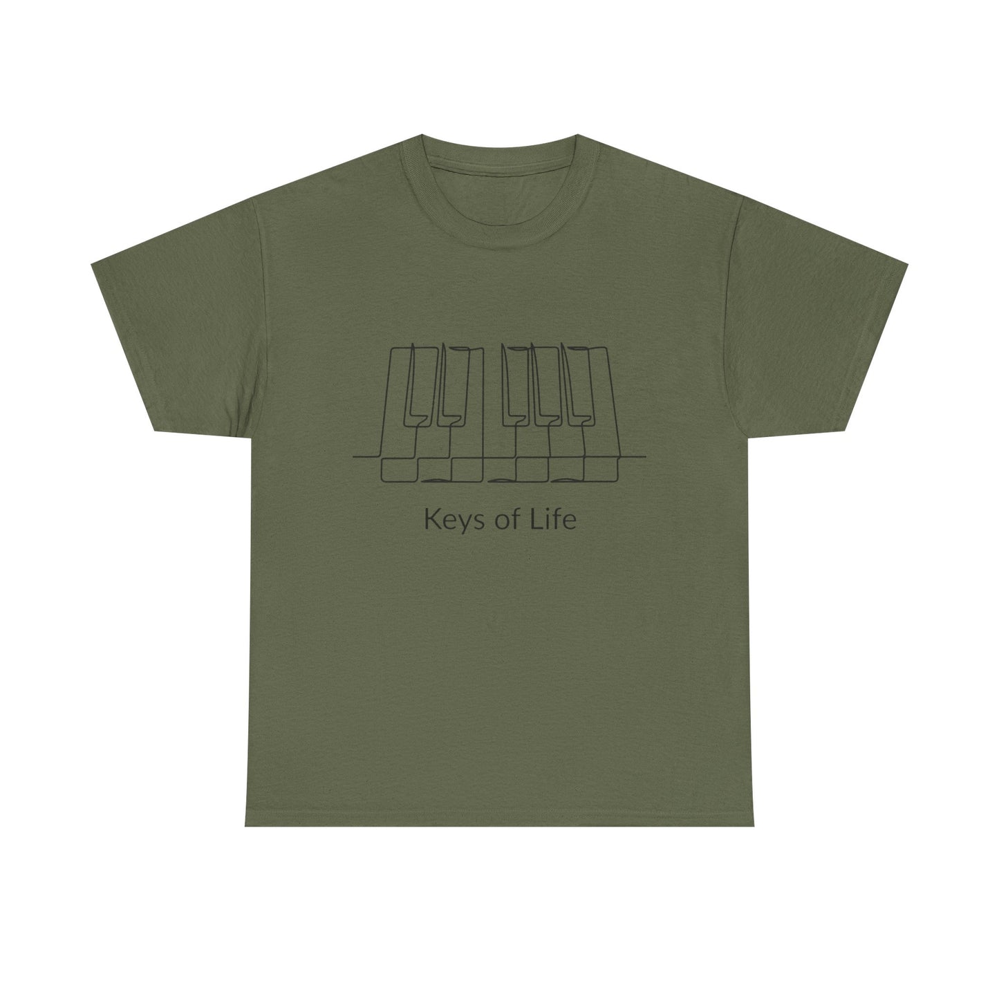 Piano 'Keys of Life' T-Shirt