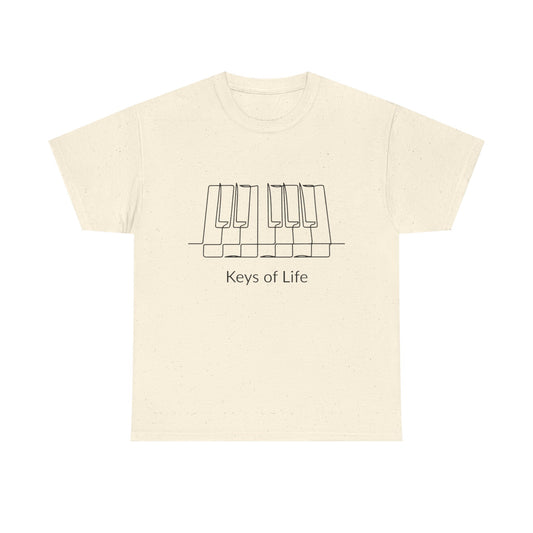 Piano 'Keys of Life' T-Shirt