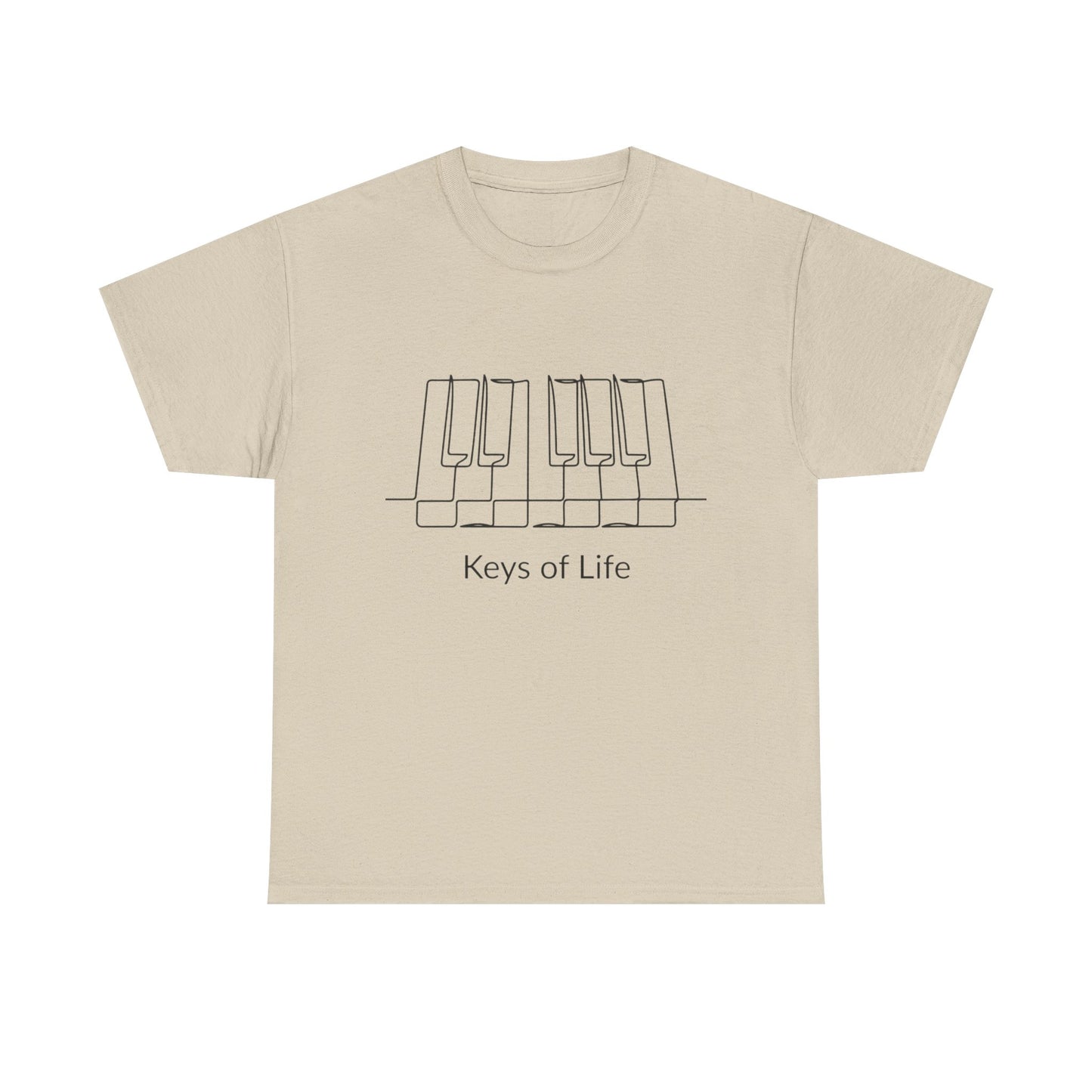Piano 'Keys of Life' T-Shirt