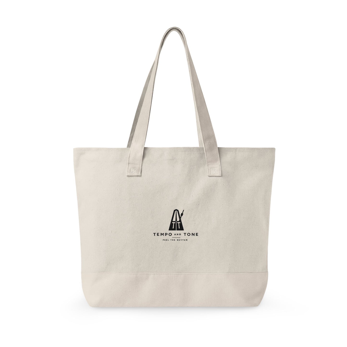 Music Teacher Appreciation Zippered Canvas Tote