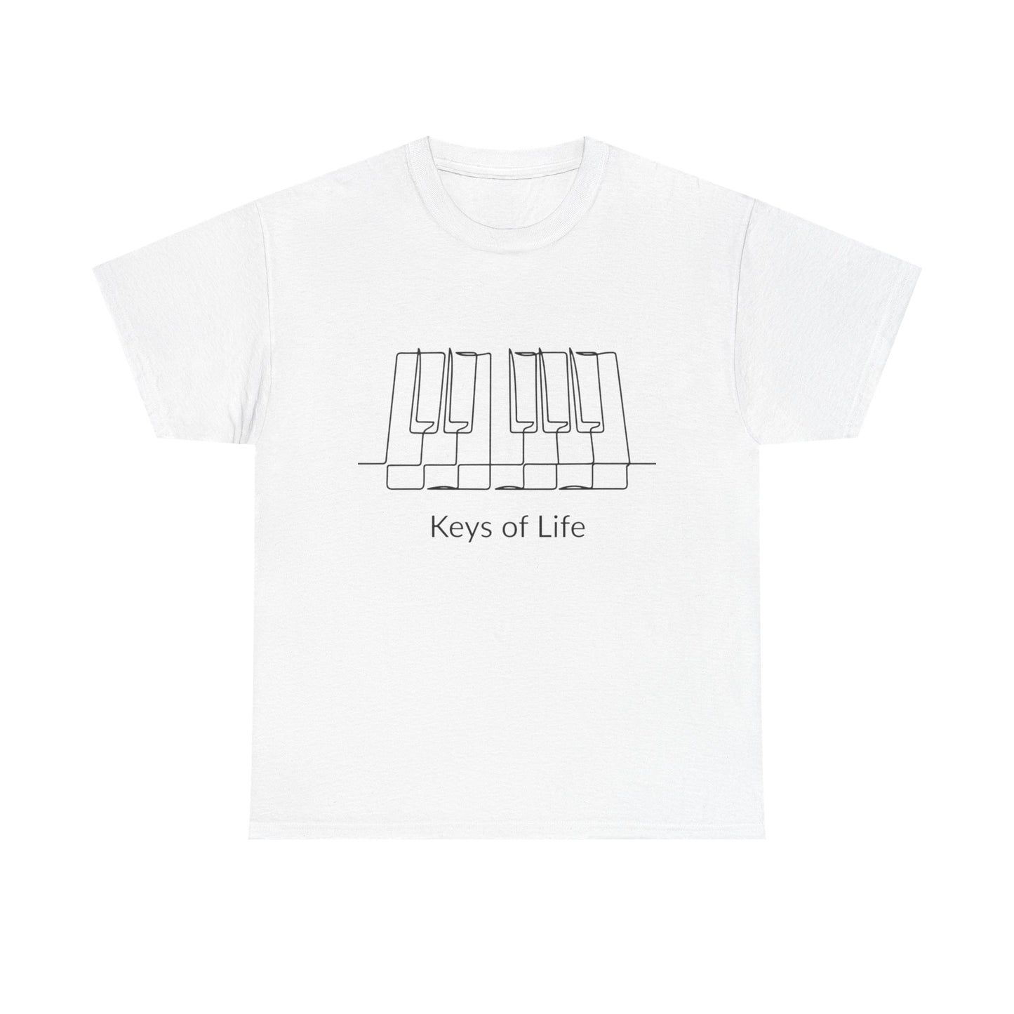 Piano 'Keys of Life' T-Shirt