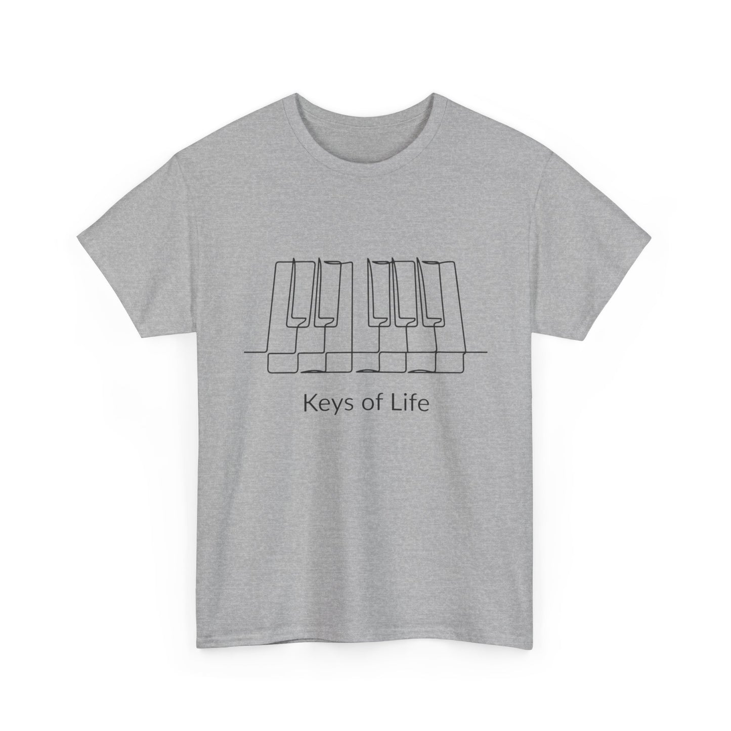 Piano 'Keys of Life' T-Shirt