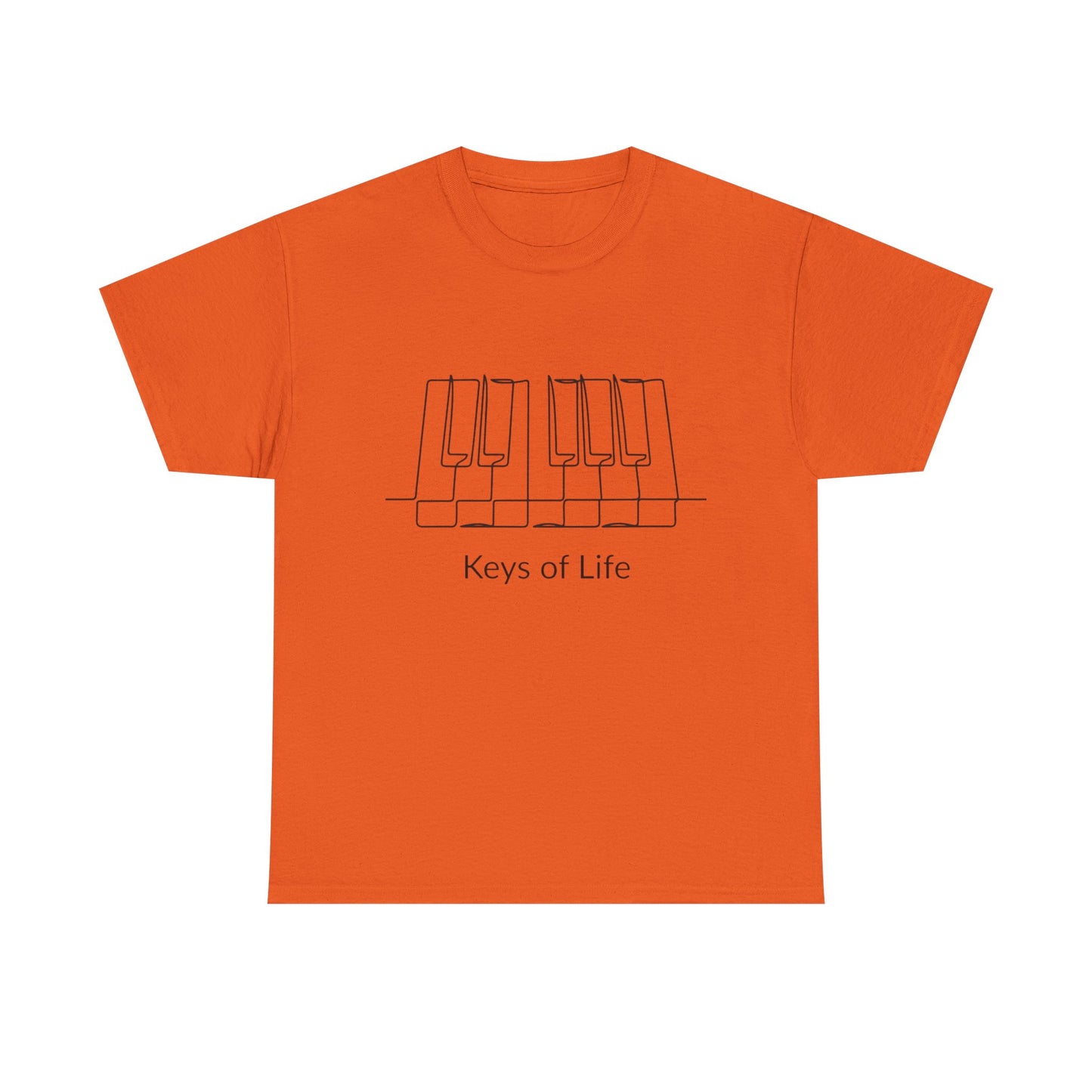 Piano 'Keys of Life' T-Shirt
